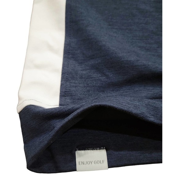 PUMA Large Cloudspun T7 Vest UPF 50+ Navy Blazer Bright White LaBatt Blue NWT - Picture 6 of 12